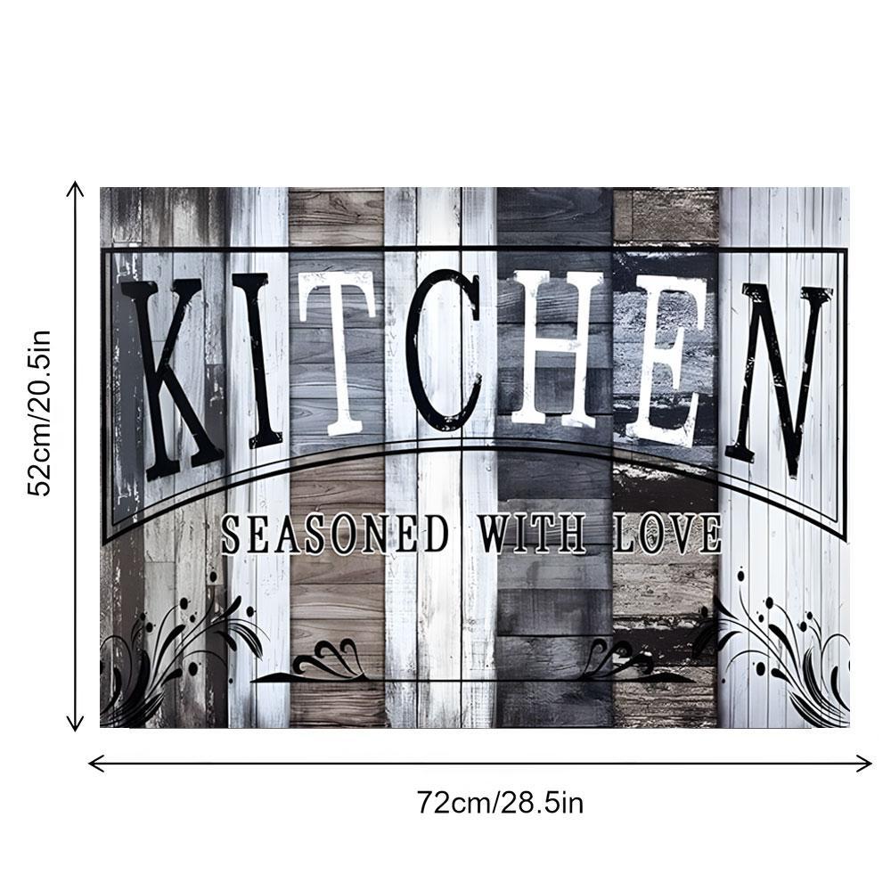 Kitchen Pattern Gas Stove Cooktop Panel Protector Cover Mat, 1 Count Soft Scratch Resistant Easy To Clean Stove Top Protectors, Multipurpose Cooktop Cover Home