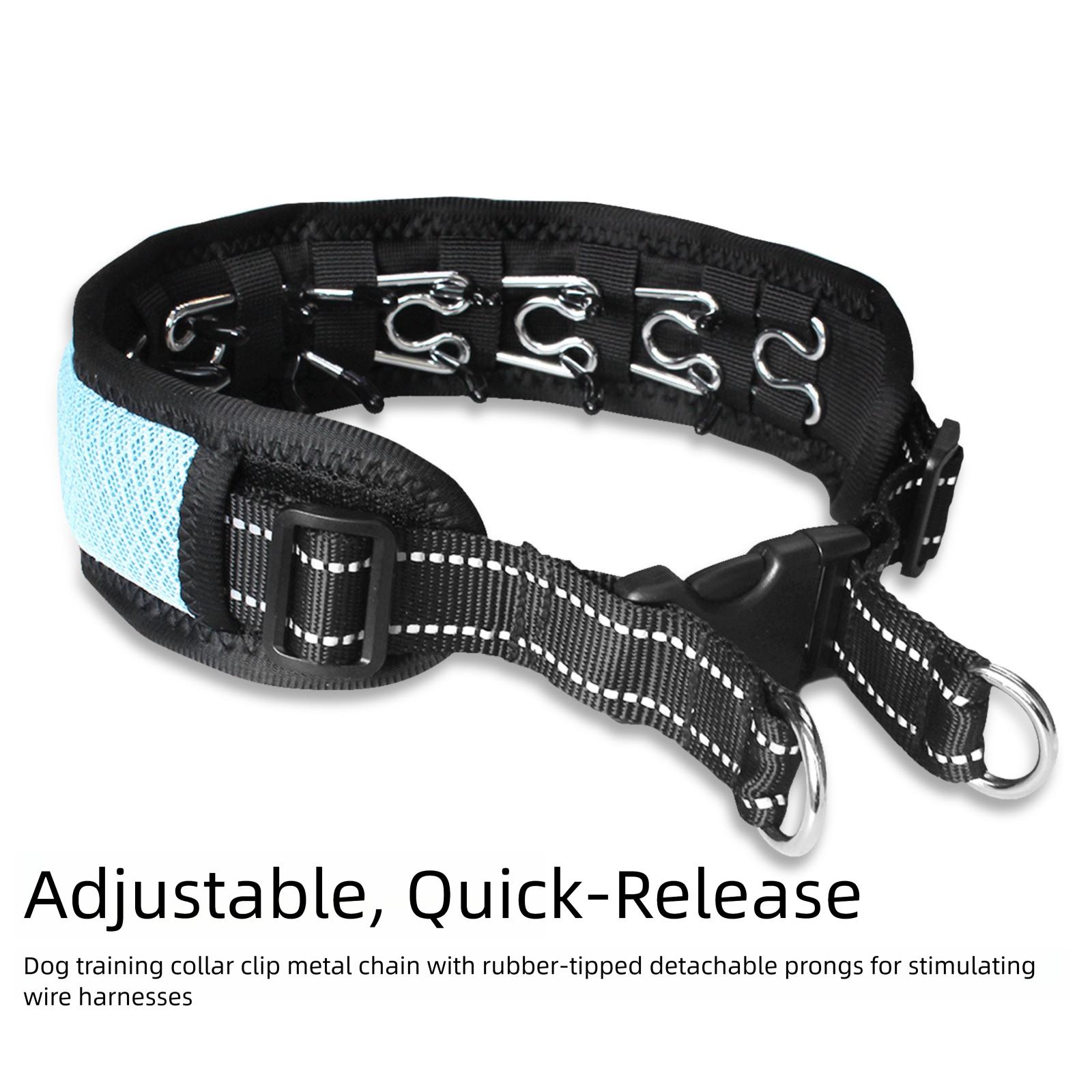 Anti-Bite Dog Training Collar Adjustable Neoprene Anti-Pull Dog Collar