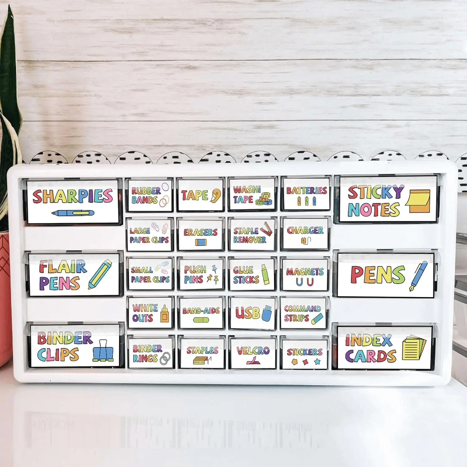 42 count Teacher Toolbox Labels Tool Box Storage Label Classroom  Decor for  to School Teachers Classroom Organization (Colorful)