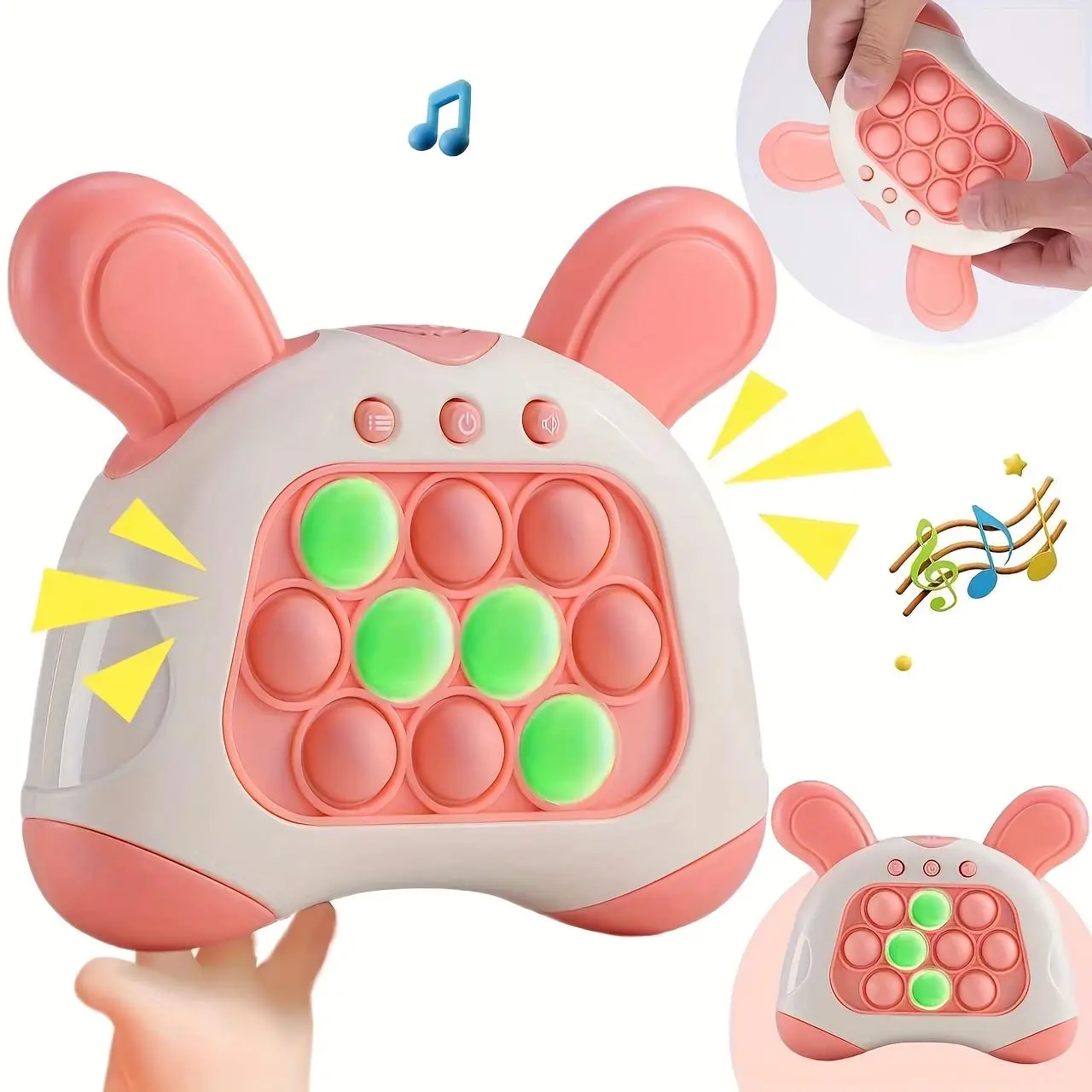 Fun Novelty Speed Push Game Machine, Maze Puzzle Toy Exercises Focus Memory Hand-Eye Coordination Logical Thinking Puzzle Toy, Perfect Gift for Halloween, Christmas, Birthday, Brain Training Game, Engaging Brain Teaser, Interactive Puzzle Device