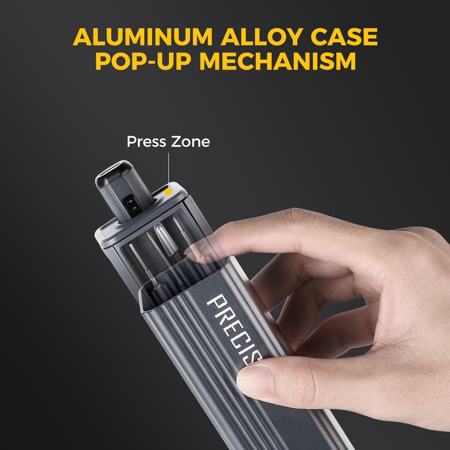 52-in-1 Electric Screwdriver Set, Precision Electric Repair Tool Set, Magnetic Storage & Hex Shank Screwdriver Set for Phone, Camera, Laptop & Watch Repair