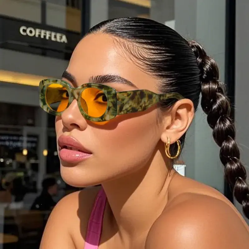2026 new women's prescription sunglasses, UV400 protection, stylish sunglasses, summer accessories, suitable for vacations and beach wear, women's accessories, trendy small-frame sunglasses, fashionable casual eyewear