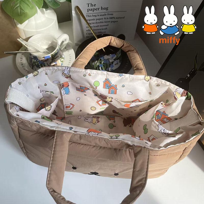 Japanese Kawaii Miffy Handbag New Cute Cartoon Anime Cart Hanging Bag Going Out Portable Storage Bag Girl's Festival Gift