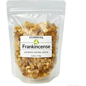 Natural Frankincense Resin Tears-5.3oz Wild-Harvested, Hand-Sorted Incense | Boswellia Sacra Incense for Rituals, Home Aromatherapy, Meditation, Yoga - Premium Ceremonies-Grade Resin Granules