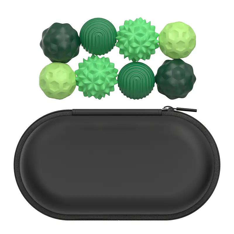 Silicone Magnetic Fidget Ball Set, 8pcs/set Fidget Relaxation Toys with Elastic Texture & Assorted Colors, Stress Relief Toys for Adults & Teens, Sensory Bundle, Stress Relief Fidgeting, Stress Relief Gadgets, Stress Relief Tools, Sensory Stress Reliever