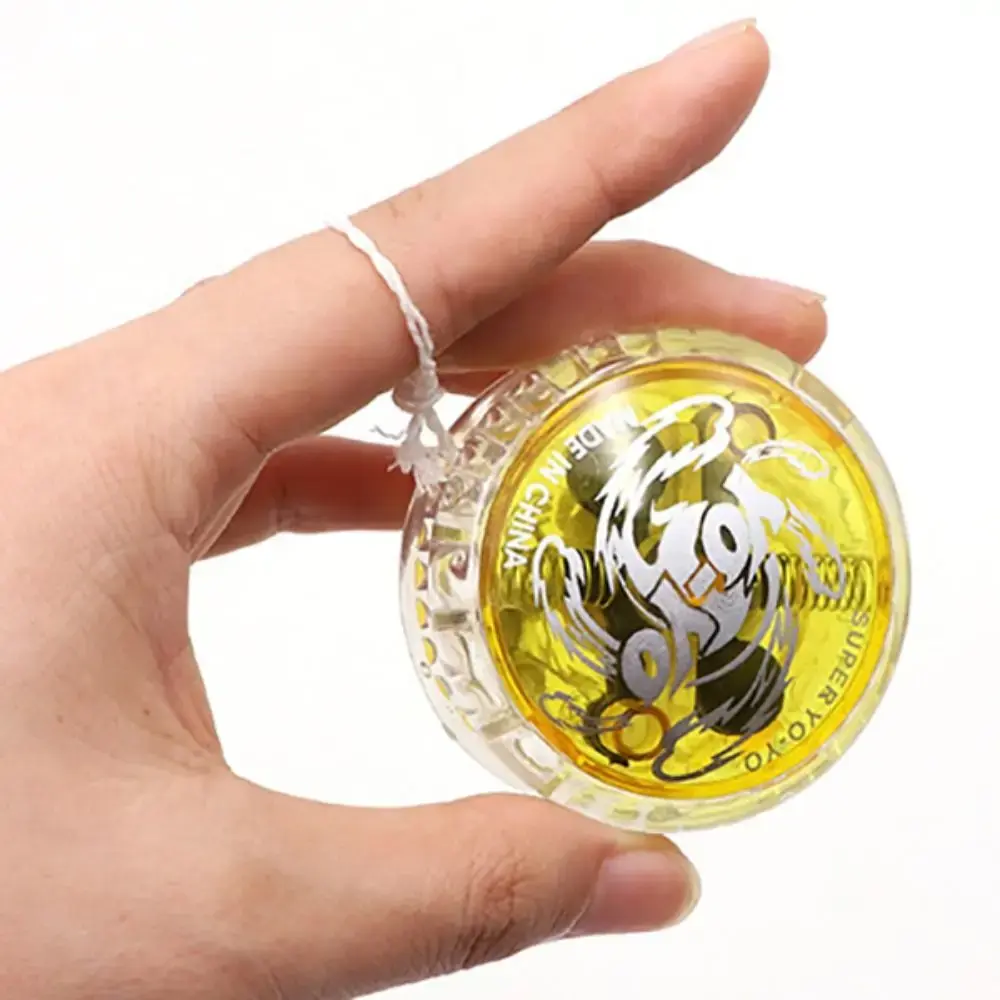 Glow-in-the-Dark Yo-Yo for 6-8 Years Olds & Adults, Built to Last Durable Plastic, Fall Prevention, Boost Concentration Toy, Portable Park Entertainment (3 Months Quality Assurance), Fun Portable Entertainment