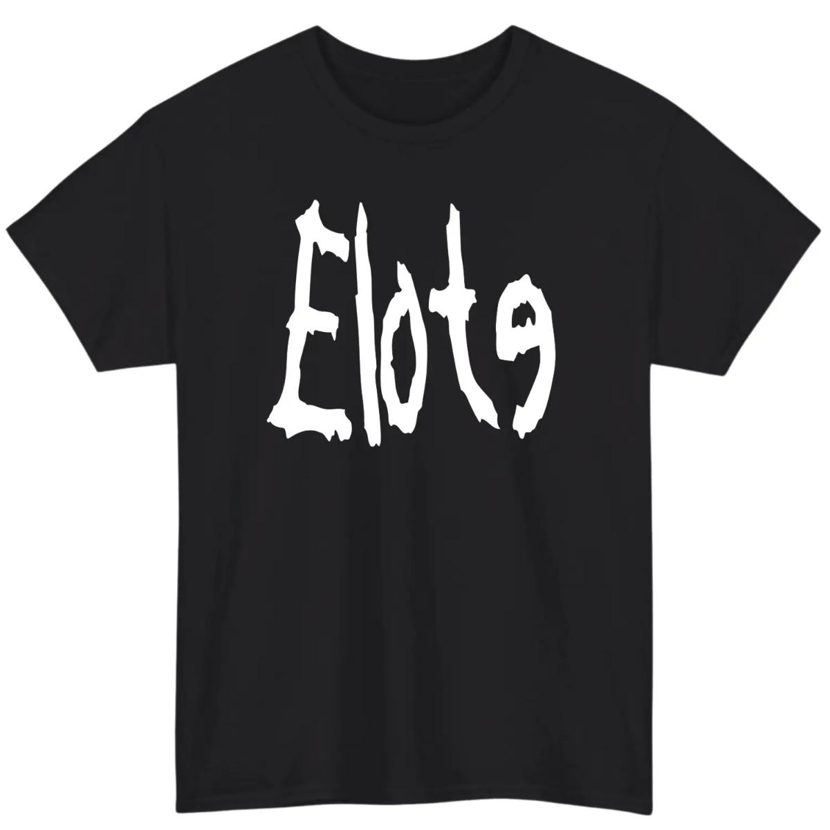 Crew Neck Cotton Polyester "Elote" Parody Printed T-Shirt, Funny Latino Nu Metal Band Inspired Tee, Meme Band Parody, y2k Fashion Casual Streetwear Humor Shirt, Everyday Outfit, Trendy Aesthetic Outfit 2026, Gifts, SuperYi