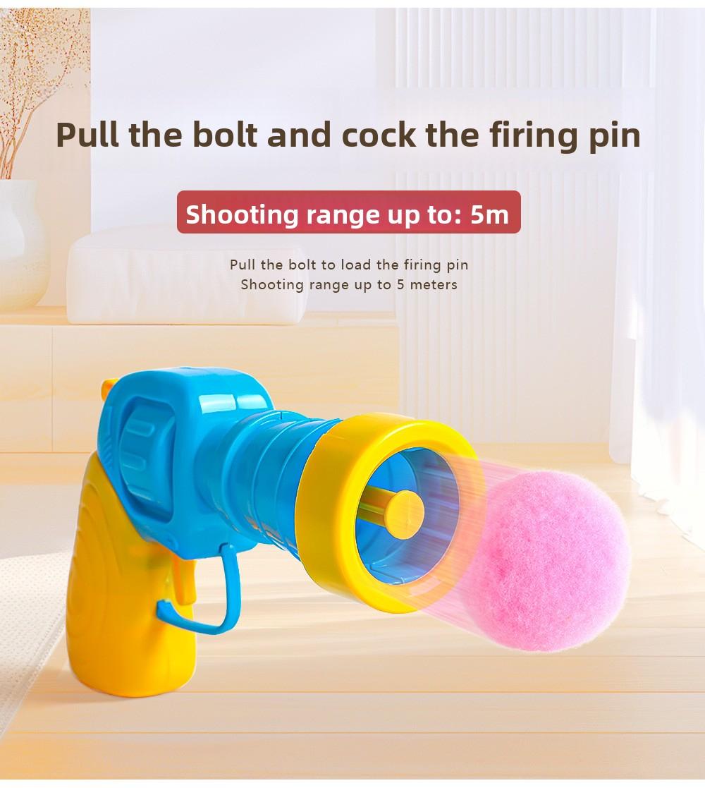 Cat Ball Shooter Toy - Fluffy & Bouncy Refill Balls, Safe Chewable Interactive Launcher for Cats, Easy Indoor Play & Exercise silicone feeder shaped harness retractable leashes jumping Adjustable Stainless Steel Martingale Collar LED filter