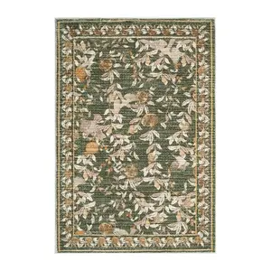 Vintage Pomegranate Foliage Rug