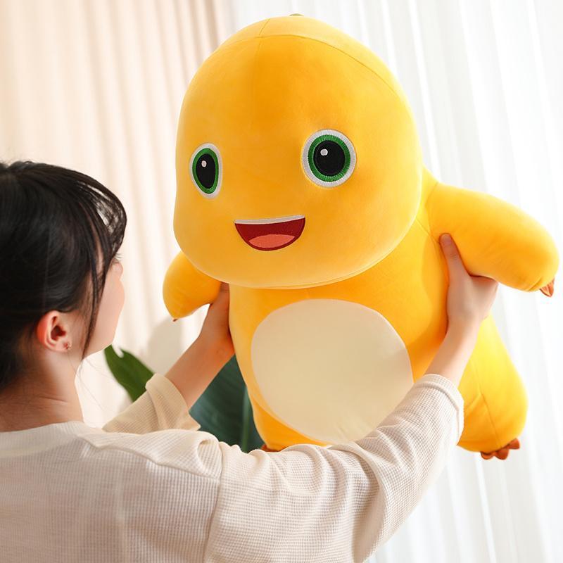 Kawaii Nailong Plush Toys Smile Dinosaur Silly Cute Stuffed Anime Cartoon Pillow Room Decor For Kids Birthday Gift