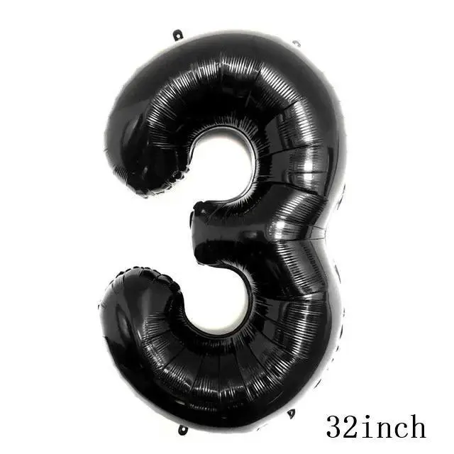 1pcs 32inch Number-3