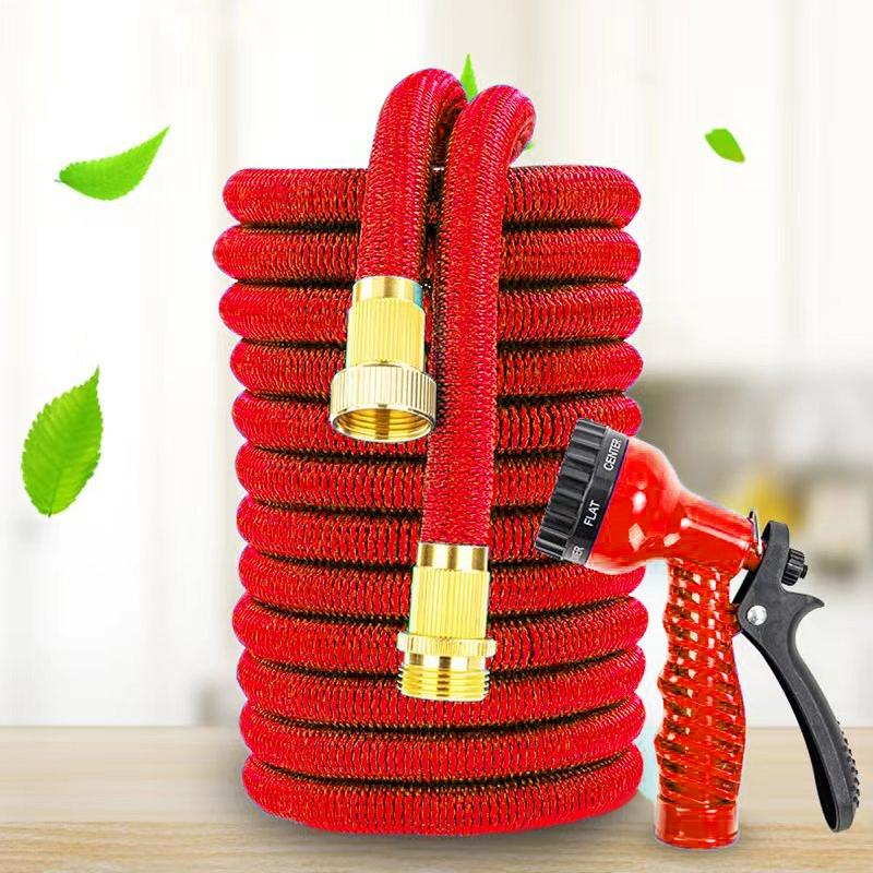 Expandable Garden Hose High Pressure Multi-Function Watering Wash Car Soft Tube Irrigation Pipe, Durable & Flexible Gardening Tool