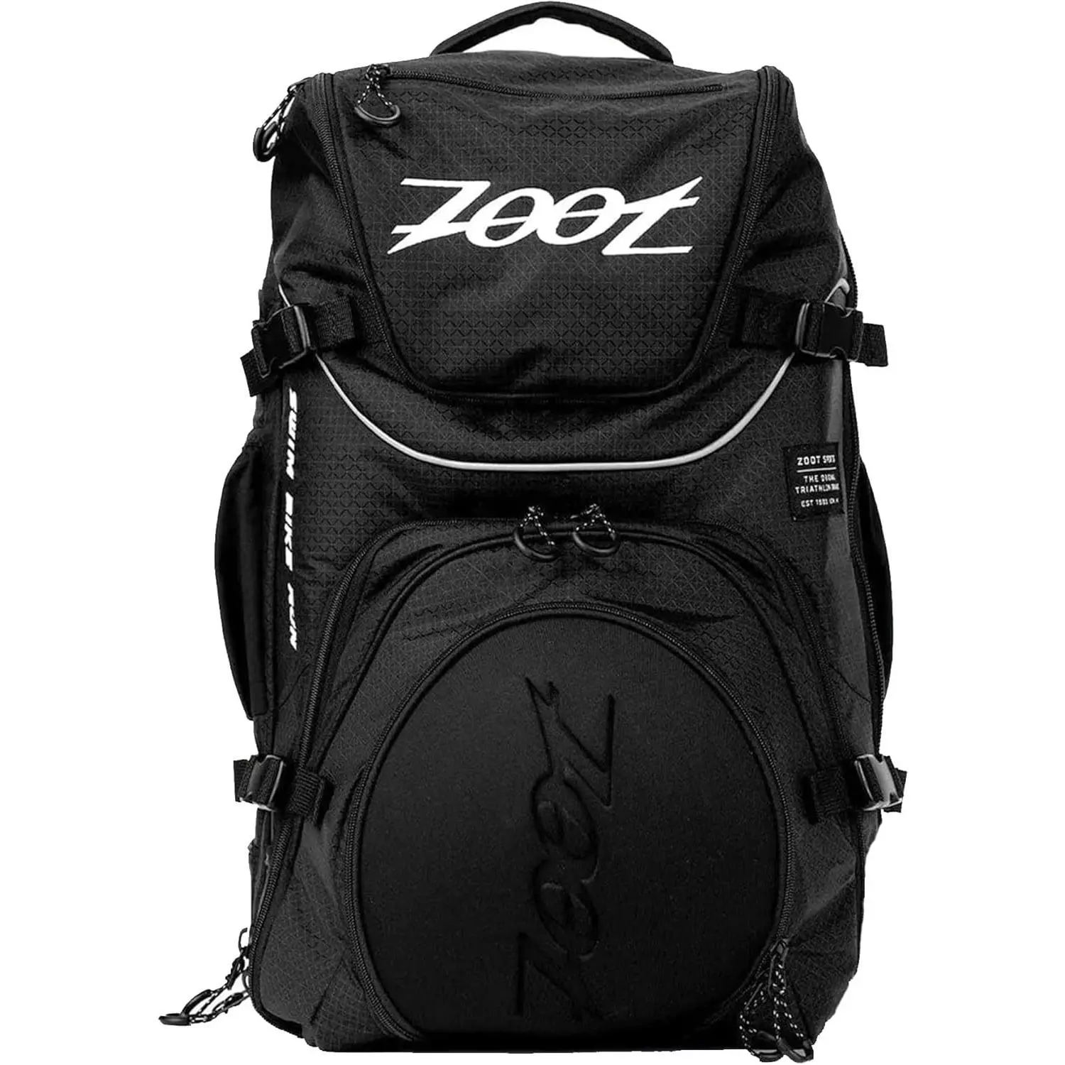 Zoot Ultra Tri Duffel Bag | Transition Triathlon Bag 24L; Lightweight Gear Backpack for Bike; Swim; Run; Travel; Training & Race Days