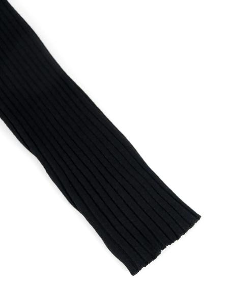 Women's Knit Elegant Commuter Dress, Fall Winter Patterned Half High Neck Long Sleeve Colorblock Knee-Length Slim Fit Sweater Skirt