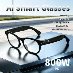 2026 Novel Cy03 Smart Glasses, 8mp Camera, Bluetooth-compatible Call Music, Open Design, Real-Time Translation, Polarized Lenses, Unisex, Outdoor Use
