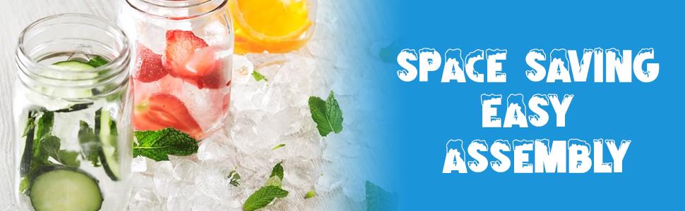 PW Icebags-DS-100ct 10lb Ice Bags with Drawstring-100ct