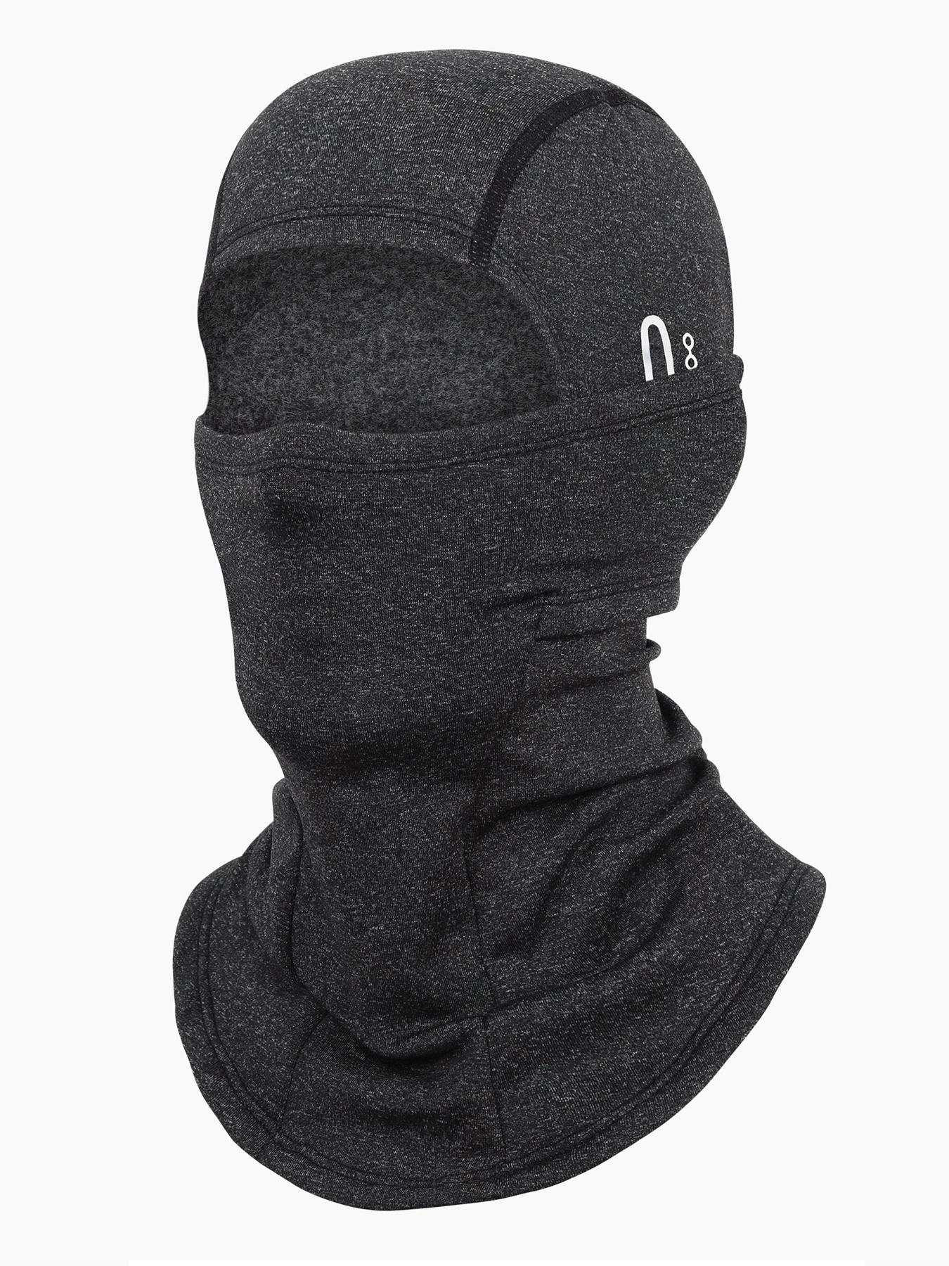 Unisex Winter Warm Face Mask Hoodie, Full-Face Windproof Fleece Ski Hat, Eyeglass Hole Motorcycle Cap, Outdoor Neck Warmer, Thermal Ski Mask, Full Balaclava