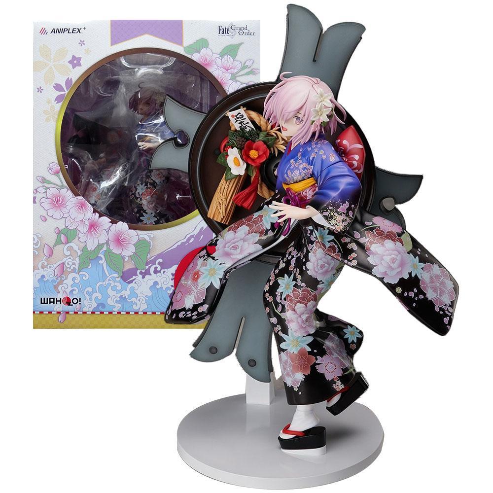 28CM Anime Game Mash Kyrielight Figure Fate Grand Order Animation Model Toys Gifts Collection Decoration Ornaments PVC 1/8