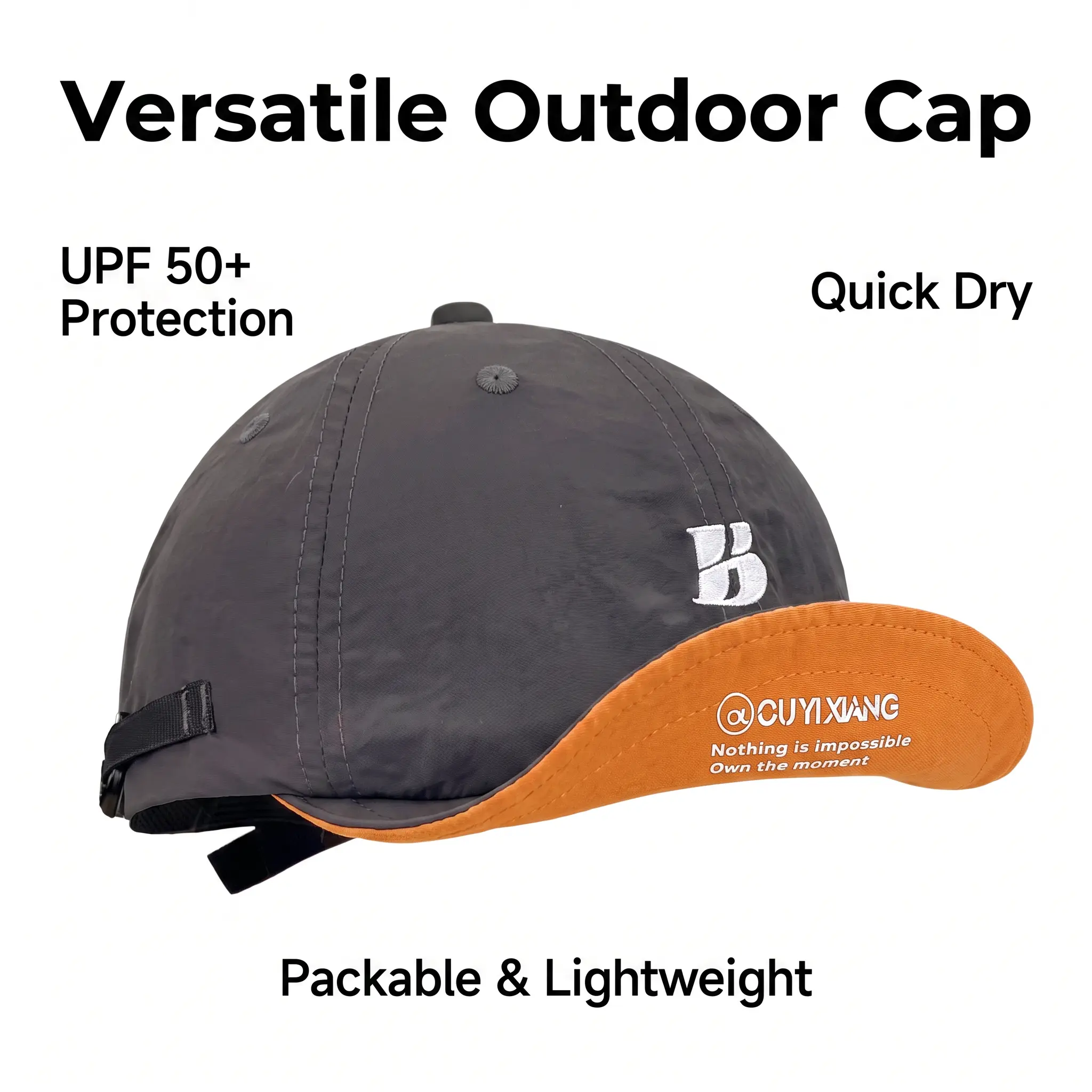 Unstructured Dad Hat Foldable Soft Brim Baseball Cap for Men Women Streetwear Y2K Fashion Quick Dry Travel Essentials Outdoor Gear Sun Protection Unisex Adjustable