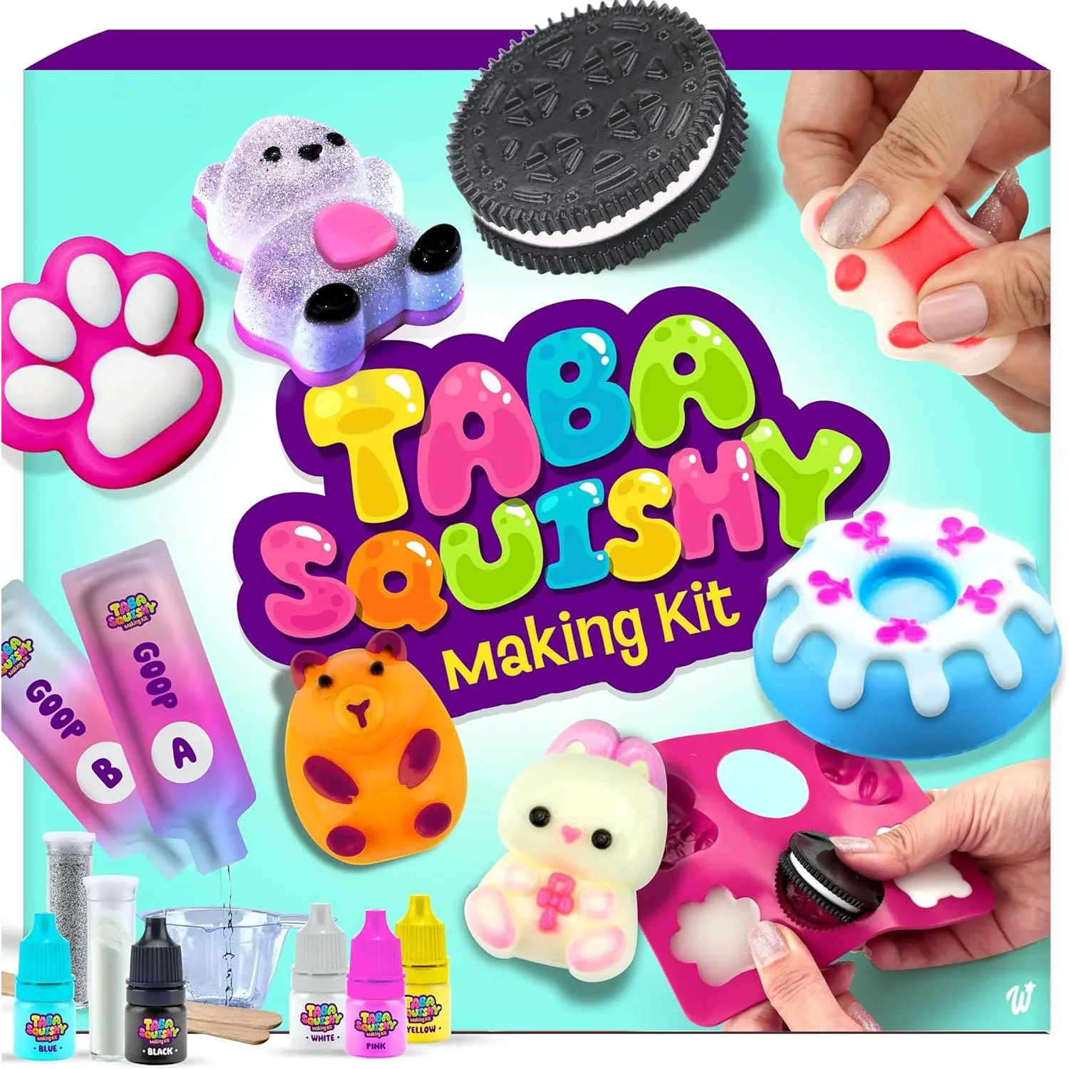 Squishy Making Kit for Kids - Gifts for Girls - Kids Crafts - 6 7 8 9 10 11 12 Year Old Girl Birthday Gift - Squishies Craft Kits - Arts and Crafts for Kid for 8-12 - Toys for Girls