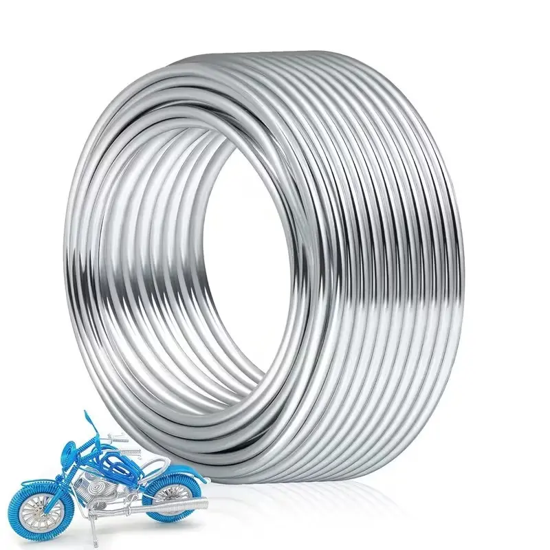 52.5 Feet 9 Gauge Aluminum Wire, Silver Color Flexible Bendable Strong Craft Wire, Ideal for Bonsai Trees, Floral Design, Clay Models, Sculptures, Doll Skeletons, Jewelry Making
