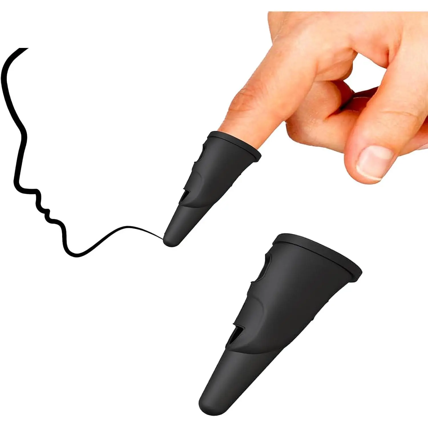 Finger Stylus Pens Stylus for  Screen Smartphone,Cell Phone,Suitable for /iPad/Android Tablets, Compatible with   Screens (L)