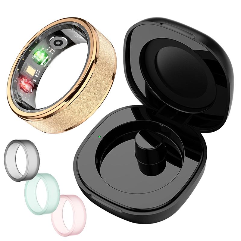 COLMI R10 Smart Ring, Unisex Fitness Tracker,5ATM Waterproof, Bluetooth-compatible Connected, Distance & Step Counter, Stylish Design COLMI R10 Smart Ring, Unisex Fitness Tracker,5ATM Waterproof, Bluetooth-compatible Connected, Distance & Step Counter, Stylish Design