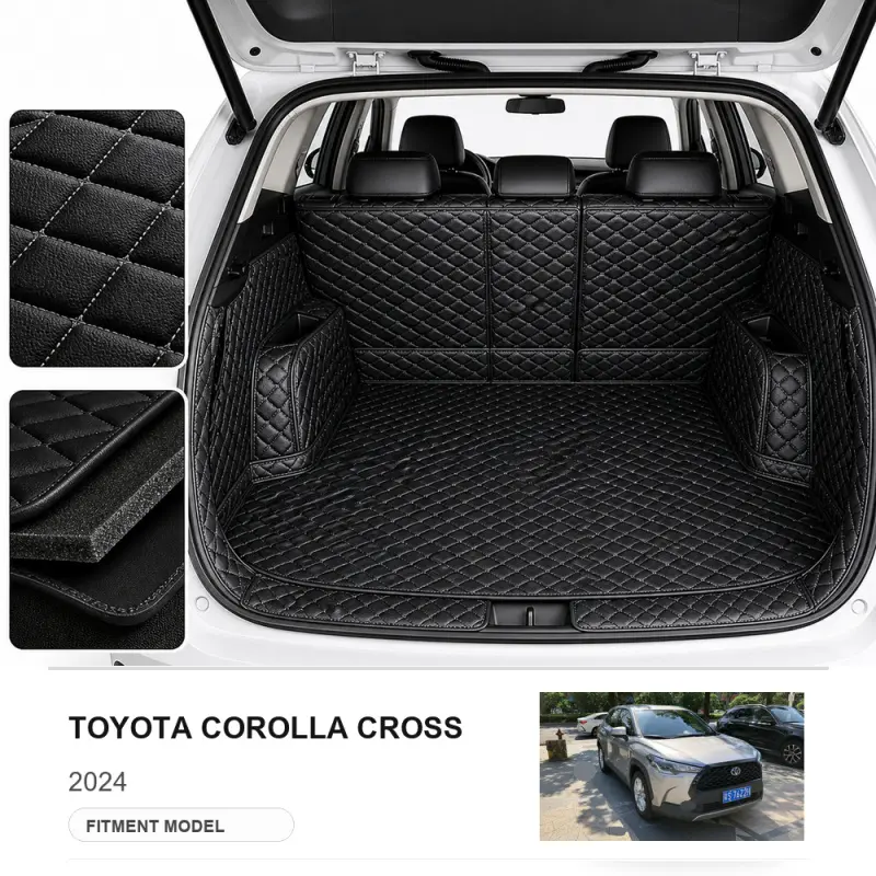 Full Cover Trunk Mat for Toyota Reiz/FJ Cruiser/Supra/Corolla Cross/Raize/harrier/BZ4X 2010 2011 2012 2013 2014 2015 2016 2017 2018 2019 2020 2021 2022 2023 2024 2025 2026