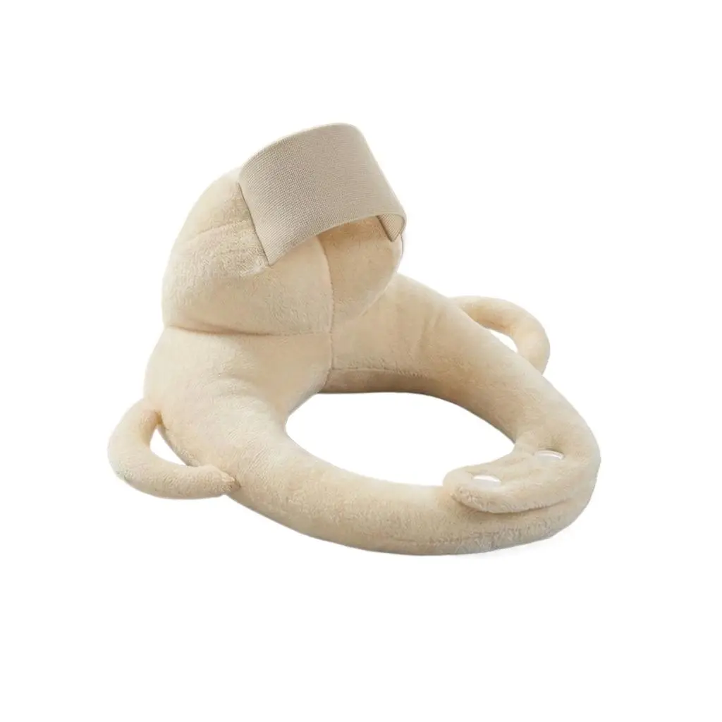 Ergonomic Hands-Free Pillow, Thickened Support Cushion with Self-Standing Design, for Bed Rest