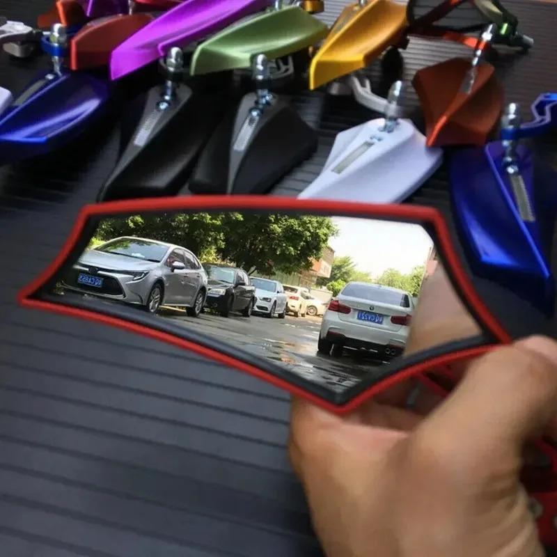 2pcs Universal 8mm 10mm Motorcycle Rearview Mirrors MTB Road Bicycle Side Mirror