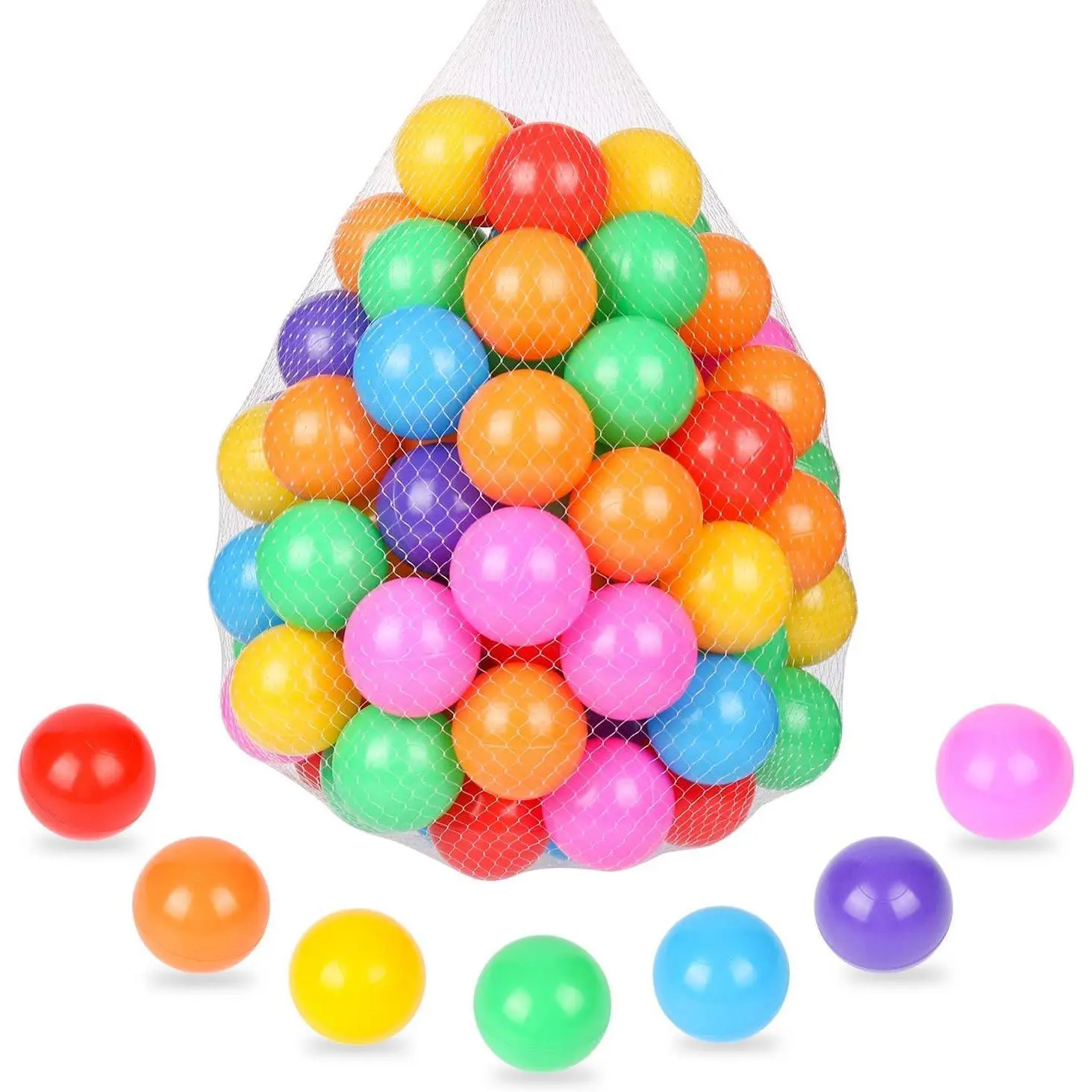 Ball Pit Balls Plastic Balls for Ball Pit Pool Playpen Babies Kids Children Birthday Parties