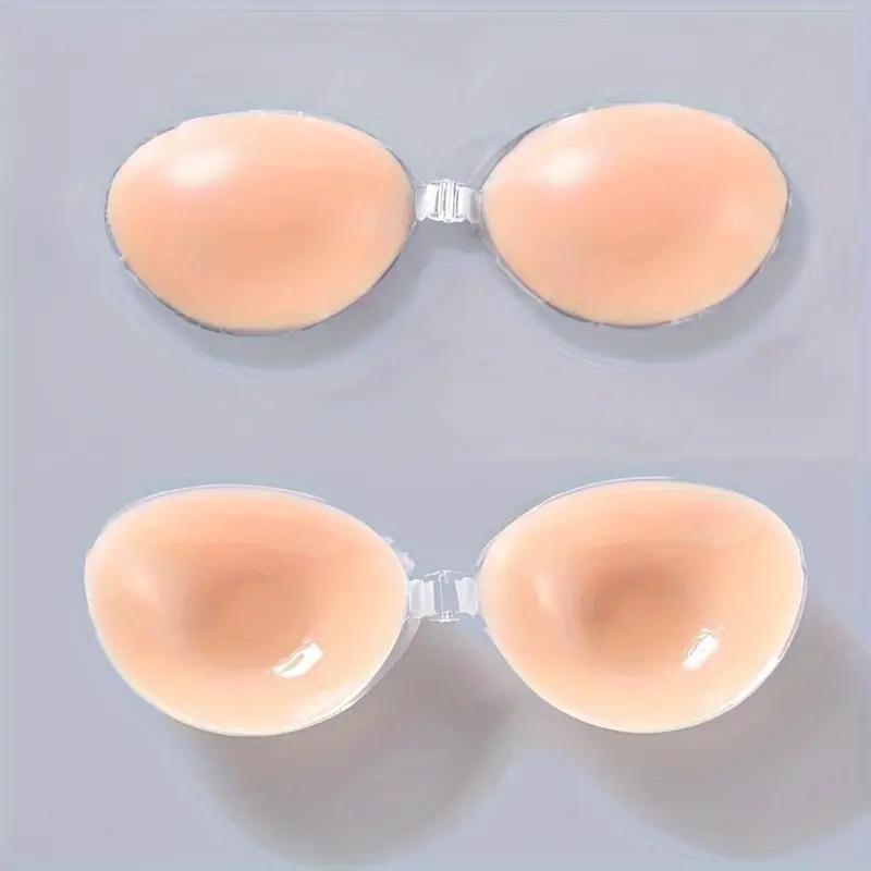 Silicone Invisible Strapless Bra, Self-adhesive Strapless Pusher Nipple Cover, Lingerie and Lingerie Accessories, Womenswear