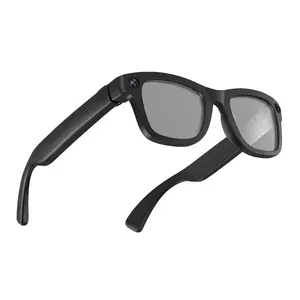 Lightweight Smart Bluetooth-compatible Glasses, 40g Ultra-Light Comfort, Dual Speakers Aac8920, Noise Cancellation, Blue Light Protection, Voice Wake-Up