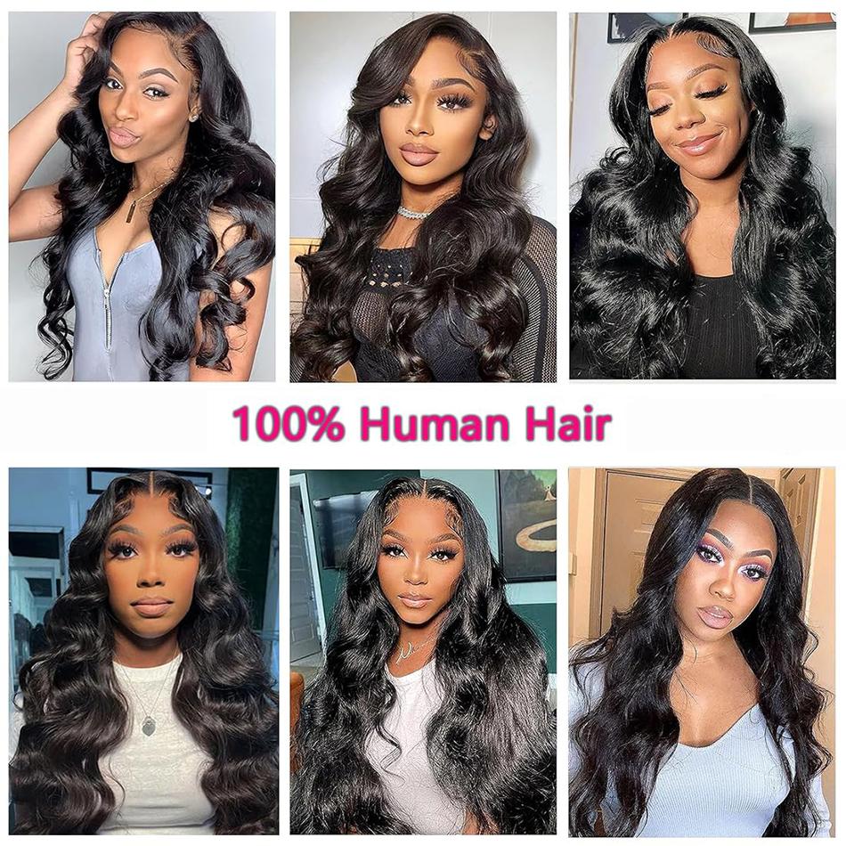 Iwish Brazilian Human Hair Body Wave Bundles 12A Remy Hair 30 32 Inches Quick Weave Sew In Style For Black Women Trending On TikTok With Natural Shine & Volume