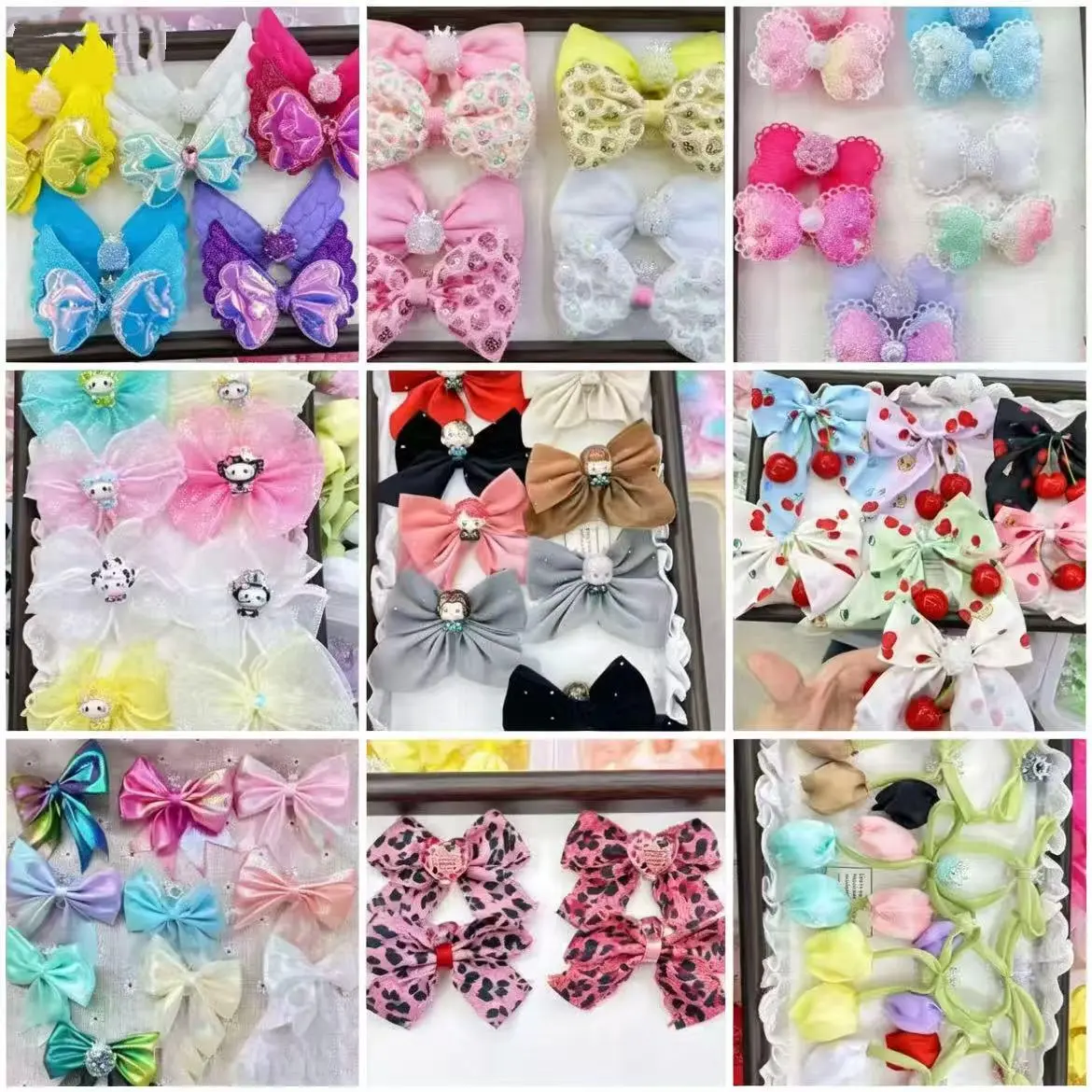 [Live1] Jewelry DIY Fabric Beads, P7 Mix Styles Fancy Beads, 1pc per Bag, Beading Detail