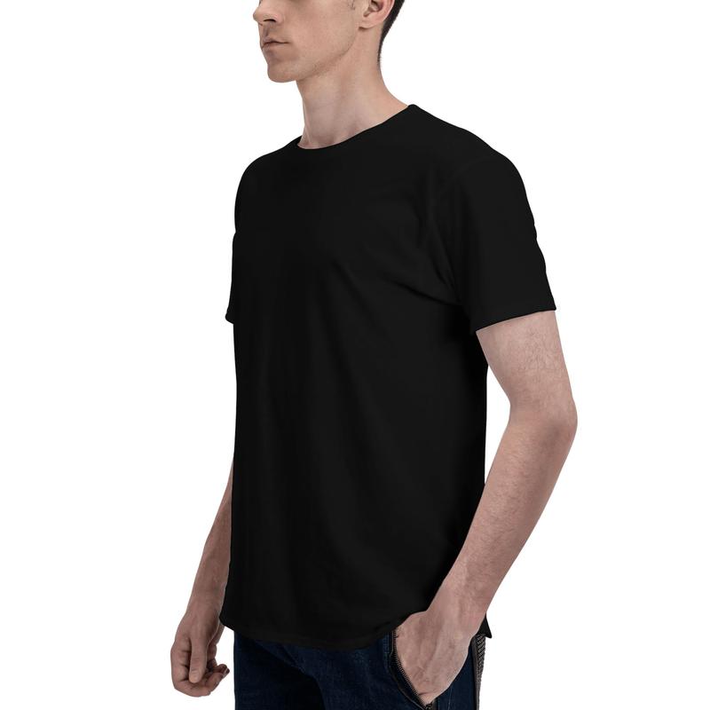Funny Rooster Chicken Farm Animal Humor Bird Lovers T-Shirt Cotton T-Shirt Black Round Neck