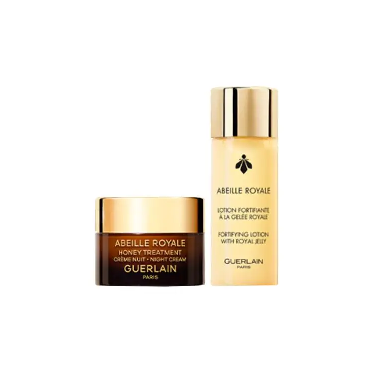 GUERLAIN Skincare Sample Set Imperial Bee Graceful Practice, Experience Costume Hydrating Night Cream 7ml+Essence 40ml