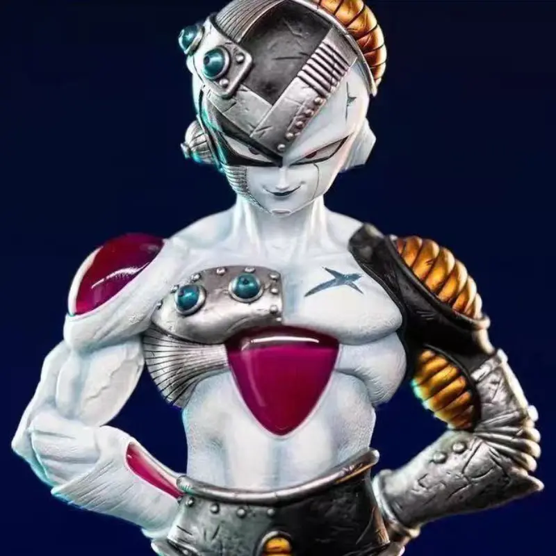 Dragon Ball Mechanical Frieza Figure 22cm, Desktop Ornament, Anime Villain Collectible, Perfect Gift for Fans, Secondary Dimension Decor
