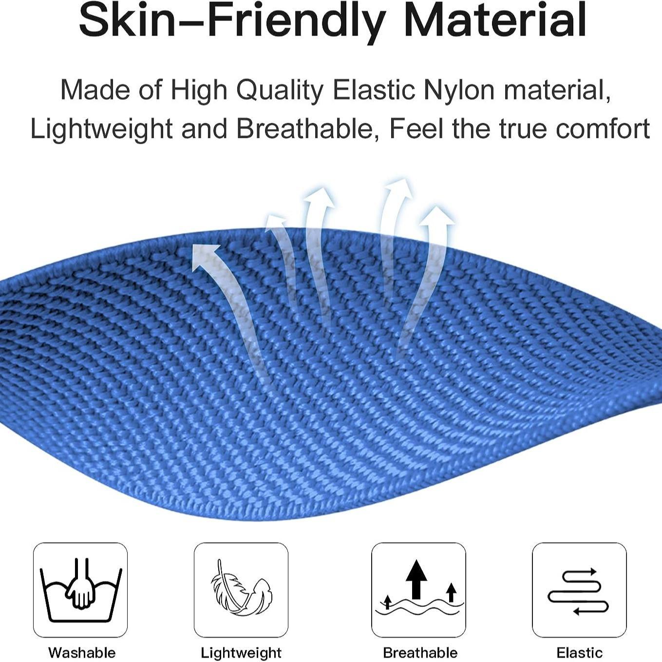 Nylon Smart Watch Strap (Only Band), Adjustable Elastic Breathable Watch Band, Stylish Smart Watch Replacement Watchband Suitable for Apple Watch, Smartwatch Strap, Smart Watch Accessories