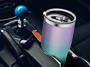 Universal Iced Coffee Sleeve -  Upgraded Double Wall Reusable Stainless Steel Holder Sleeves Insulator for Cold Drinks Fits Starbucks McDonalds Small Medium Large Cups (Glitter) Drinkware Tumbler Insulation Bottled Portable Classic Lid