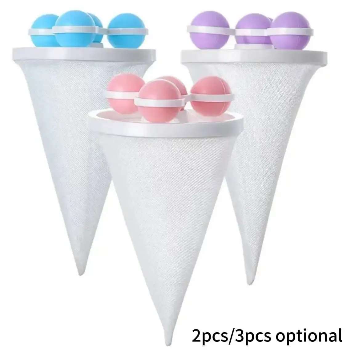 2pcs/3pcs Pet Hair Filter for Washing Machine, Upgrade Suspended Fur Filter, Cat Dog Hair Filter for Washer, Laundry Accessories, Laundry Balls, Laundry Products