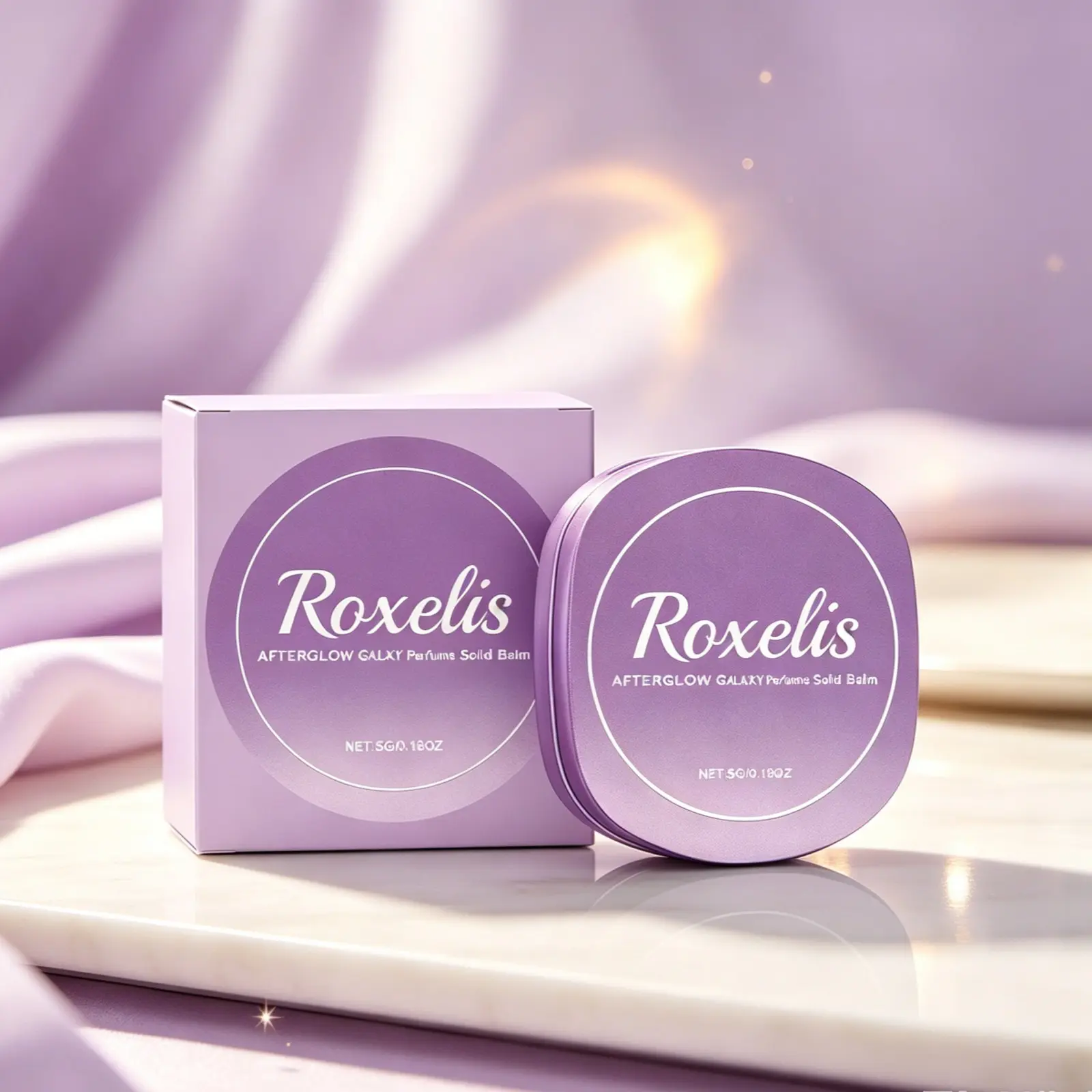 Lavender Scented Solid Perfume, Floral Lavender Scent, Portable Daily Use, Women's Solid Perfume, Elegant Fresh Light Fragrance, Ideal for Everyday Carry