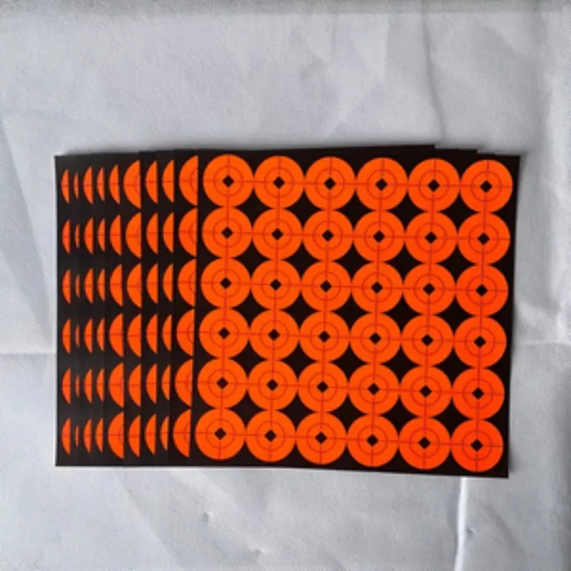 1 Inch X 360pcs Shooting Target Stickers, Bullseye Shooting Cover-Up Patch, Ideal for Practice and Training, Durable and Reusable