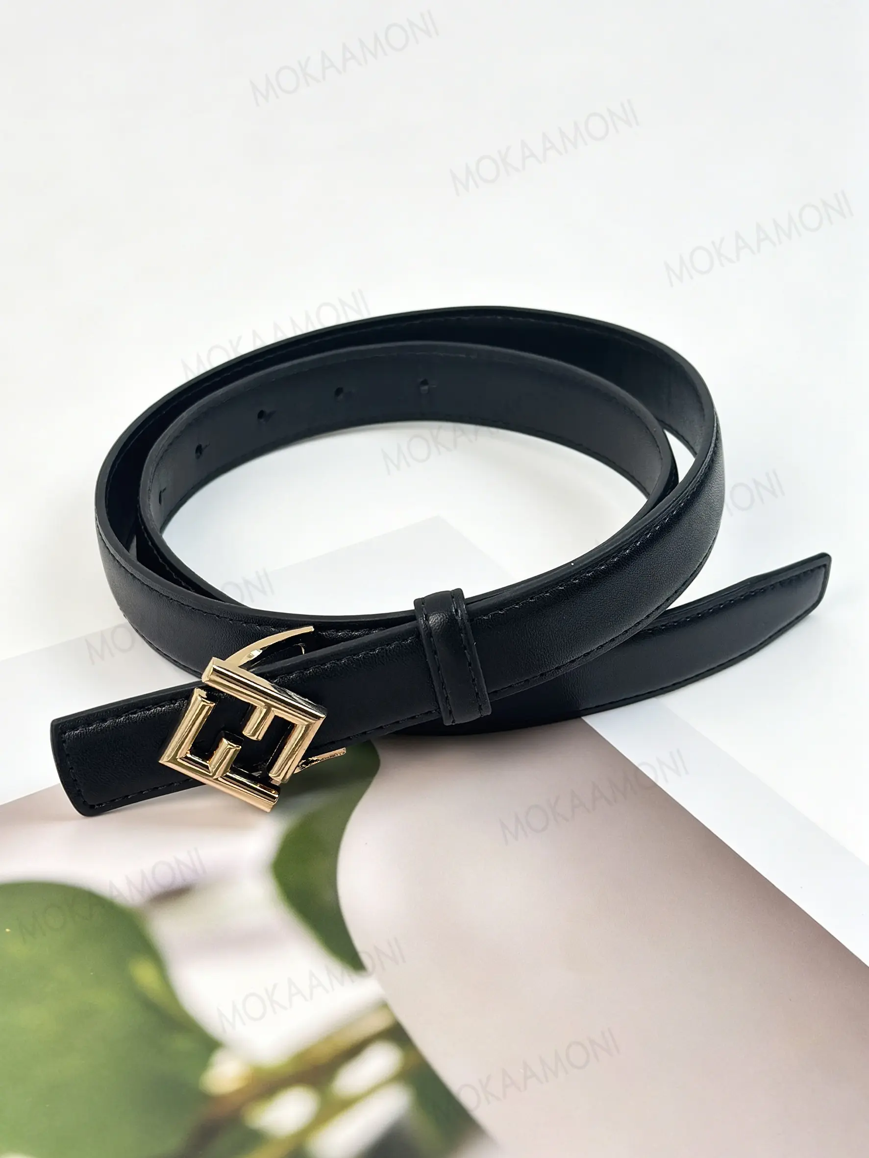 Simple Women's PU Belt, Adjustable Strap with Zinc Alloy Buckle, Casual Fashion Accessory for All Seasons, Plain Style