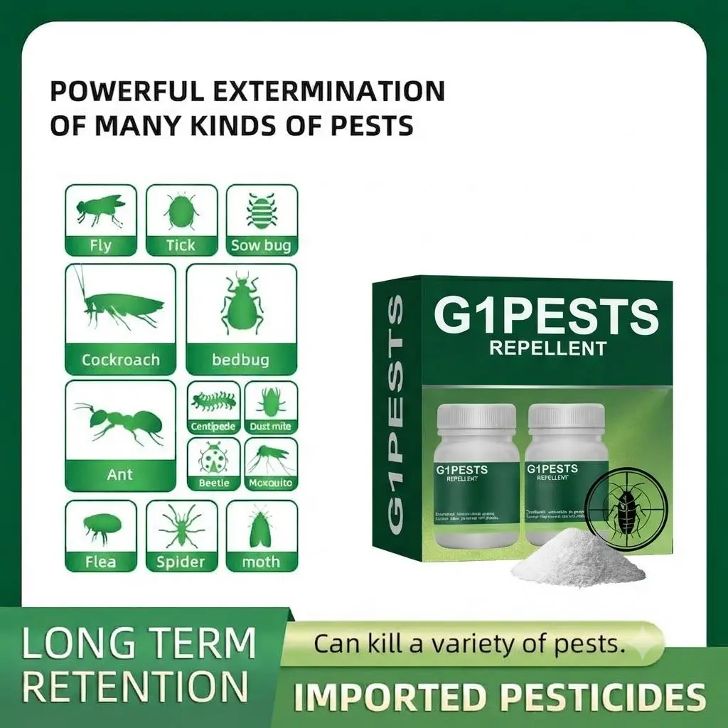 Indoor-Outdoor Pest Repellent Blend - Repels 40+ Pests (Roaches, Ants, Spiders, Bed Bugs), Pet Safe When Used as Directed, Mixes to 1 gal, Mixes To 1Gal