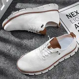 【Black Friday】Men's Lace-Up Low-Top Casual Sneakers, Breathable Comfortable Round-Toe Shoes for Daily Wear #GLOBAL PICKS
