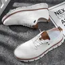 【Black Friday】Men's Lace-Up Low-Top Casual Sneakers, Breathable Comfortable Round-Toe Shoes for Daily Wear #GLOBAL PICKS