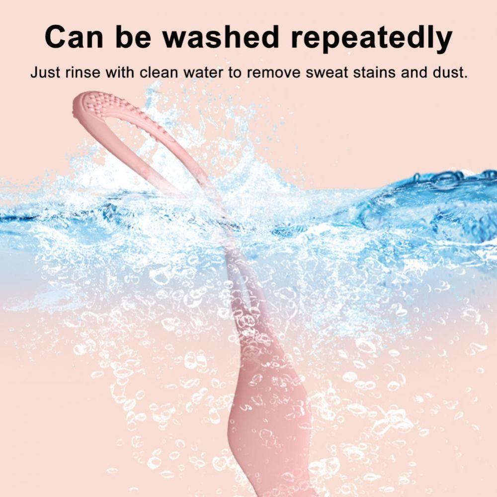 2026 Upgraded Figure 8 Silicone Resistance Band 35LB, Quick Rebound Exercise Band for Yoga Pilates Home Gym