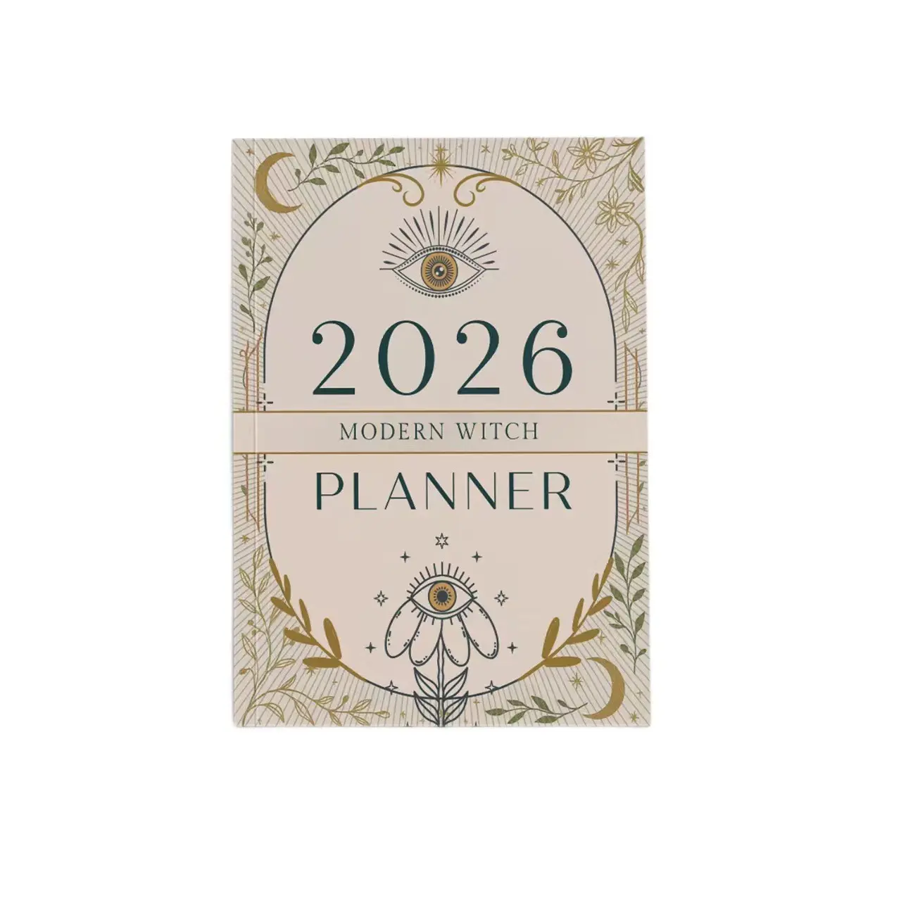 2026 Modern Witch Planner Notebook, Cross-Border New Calendar Journal, Magic Theme Handbook, Stylish Organizer for Daily Planning