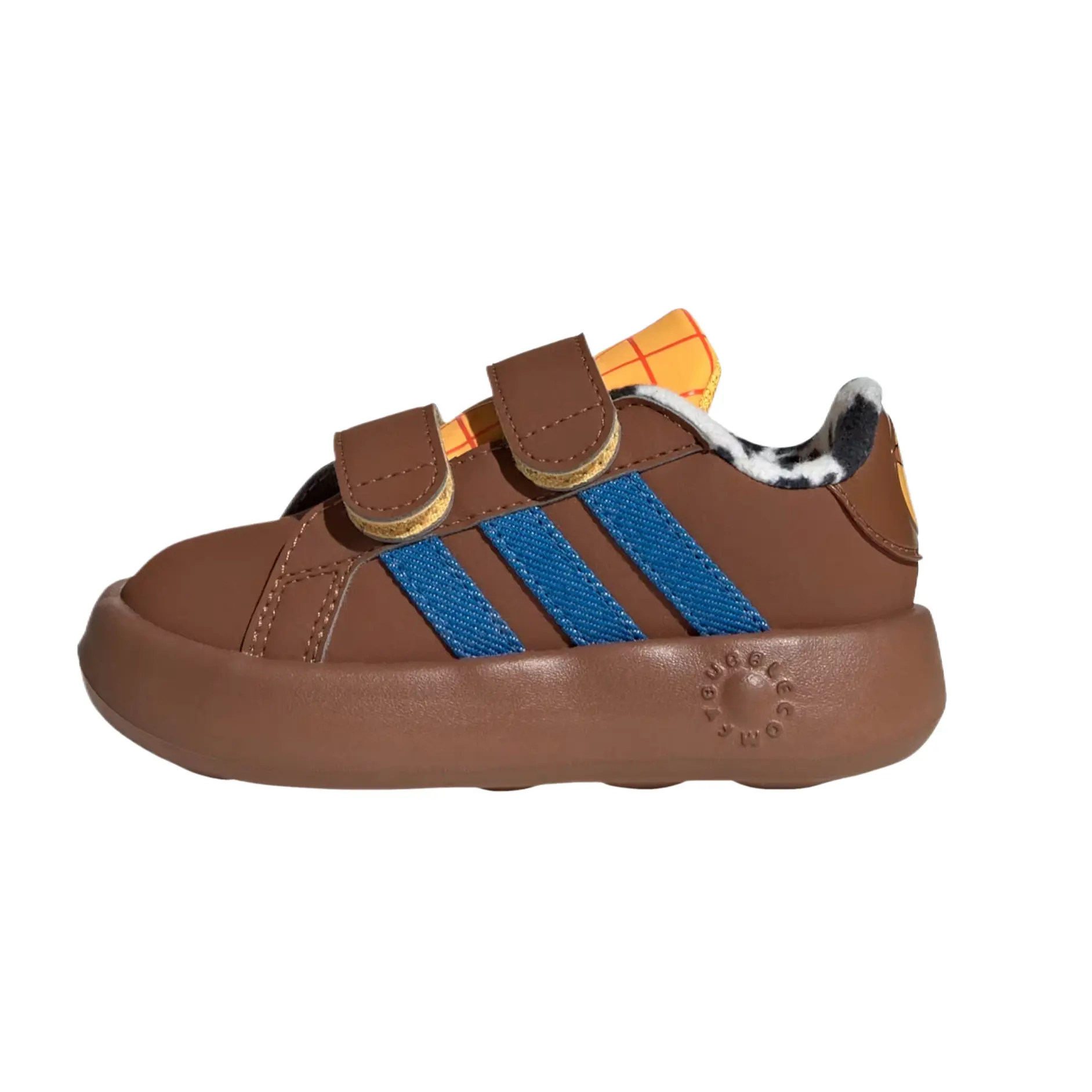adidas Sportswear Synthetic Leather Comfortable Color Block Toddler Shoes JR5629
